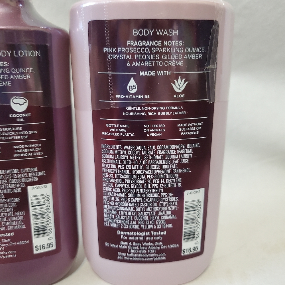Bath & Bodyworks A Thousand Wishes Set Of Body Wash And Lotion Nwt - Picture 6 of 6